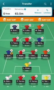 Suggested team for Euro 2020 Matchday 2.